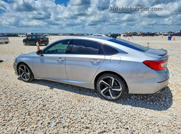 1HGCV1F46NA091731 2022 HONDA ACCORD Silver Rear left