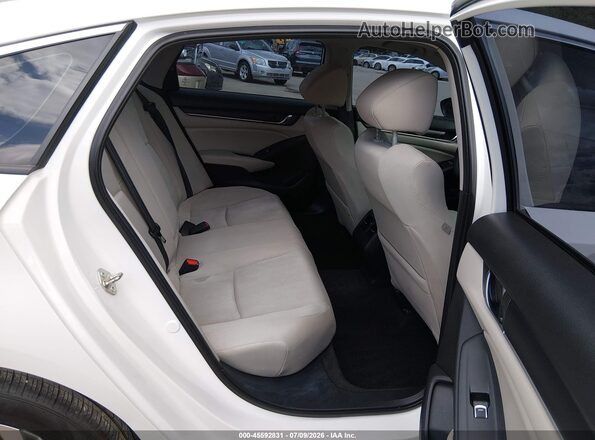 1HGCV1F47JA099962 2018 HONDA ACCORD White VIN კოდის სტიკერის ხედი