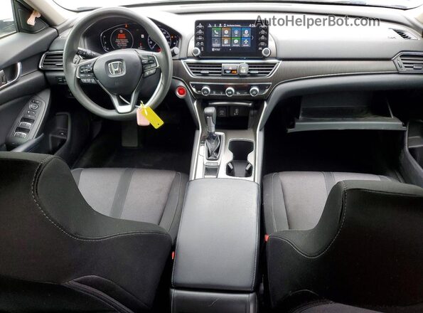 1HGCV1F47JA175843 2018 HONDA ACCORD White Вид панелі приладів