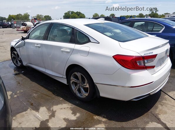 1HGCV1F47JA218447 2018 HONDA ACCORD Белый Задняя левая четверть