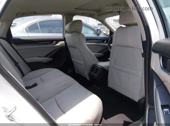 1HGCV1F47JA218447 2018 HONDA ACCORD Белый Вид наклейки с VIN-кодом