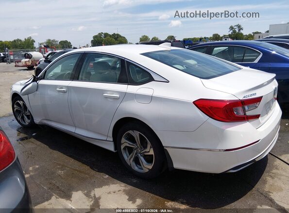 1HGCV1F47JA218447 2018 HONDA ACCORD Белый Панорамный вид салона 360°