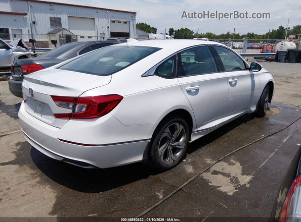 1HGCV1F47JA218447 2018 HONDA ACCORD Белый Задняя правая четверть