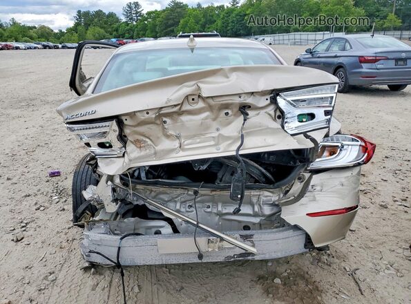 1HGCV1F47JA219730 2018 HONDA ACCORD Beige Հետևի տեսք