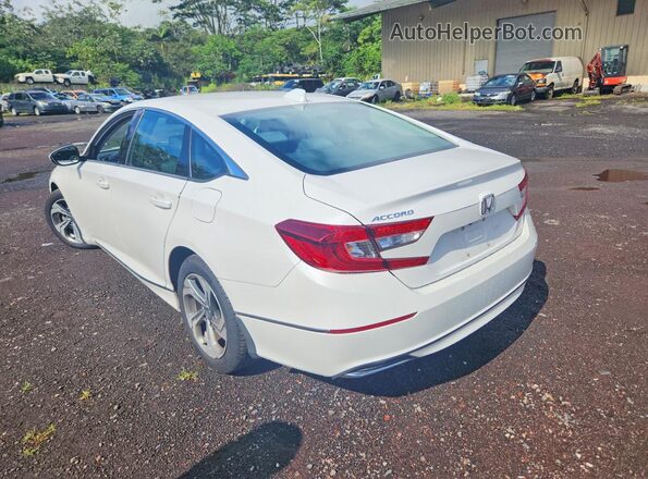 1HGCV1F47KA089563 2019 HONDA ACCORD White უკანა მარცხენა