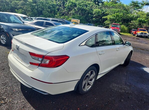 1HGCV1F47KA089563 2019 HONDA ACCORD White უკანა მარჯვენა
