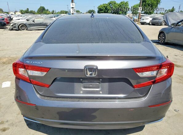 1HGCV1F47LA103768 2020 HONDA ACCORD Silver Вид ззаду