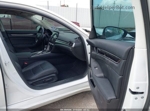 1HGCV1F47MA054198 2021 HONDA ACCORD White Front interior view