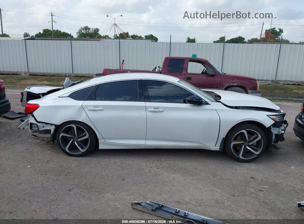 1HGCV1F47MA054198 2021 HONDA ACCORD White 360 interior view