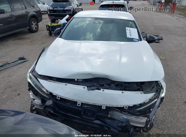 1HGCV1F47MA054198 2021 HONDA ACCORD White Rear interior view