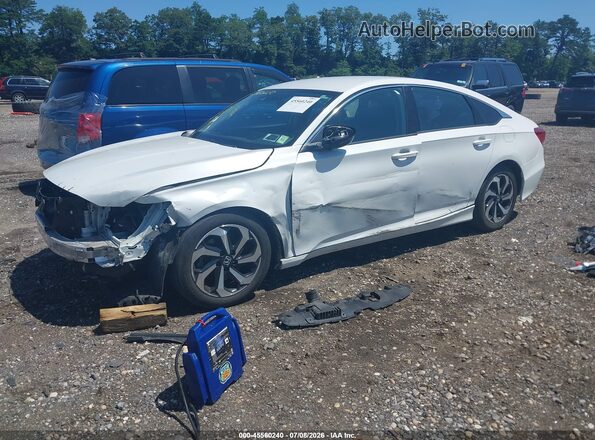 1HGCV1F47MA071776 2021 HONDA ACCORD White Front left