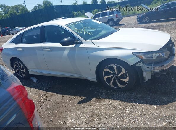 1HGCV1F47MA071776 2021 HONDA ACCORD White Rear interior view
