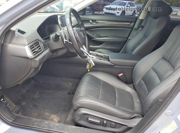 1HGCV1F47NA071830 2022 HONDA ACCORD Gray Սալոնի դիմացի տեսք