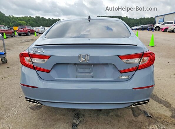 1HGCV1F47NA071830 2022 HONDA ACCORD Gray Հետևի տեսք