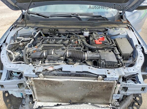 1HGCV1F47NA071830 2022 HONDA ACCORD Gray Սալոնի հետևի տեսք