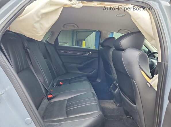 1HGCV1F47NA074212 2022 HONDA ACCORD Blue Widok tylnych siedzeń