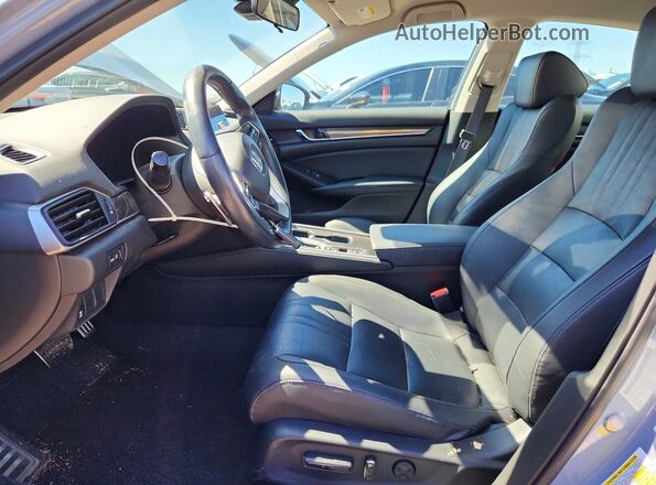 1HGCV1F47NA090538 2022 HONDA ACCORD Серый Вид салона спереди