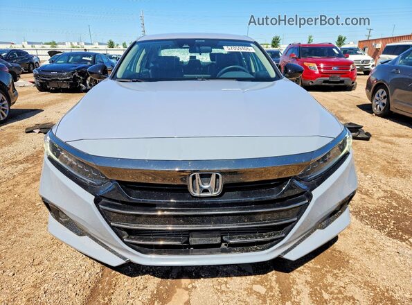 1HGCV1F47NA090538 2022 HONDA ACCORD Серый Вид спереди