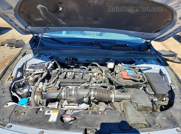 1HGCV1F47NA090538 2022 HONDA ACCORD Серый Вид задней части салона