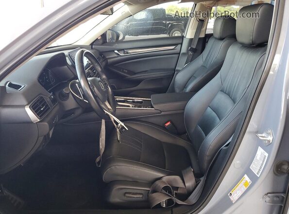 1HGCV1F47NA096162 2022 HONDA ACCORD Серый Вид салона спереди