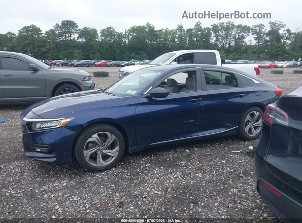 1HGCV1F48JA050575 2018 HONDA ACCORD Blue 360 interior view