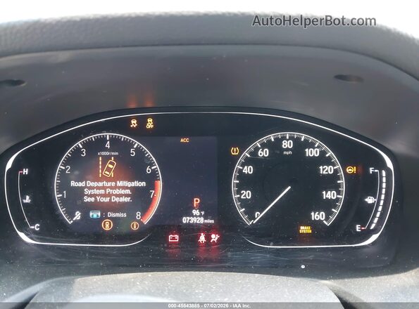 1HGCV1F48JA079137 2018 HONDA ACCORD Dark Blue Vista de los asientos traseros