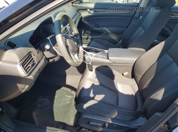 1HGCV1F48JA108913 2018 HONDA ACCORD Black Սալոնի դիմացի տեսք