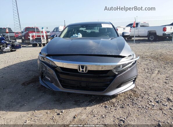 1HGCV1F48KA001992 2019 HONDA ACCORD Gray Vista del cuadro de instrumentos