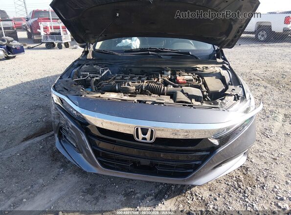 1HGCV1F48KA001992 2019 HONDA ACCORD Gray Vista trasera