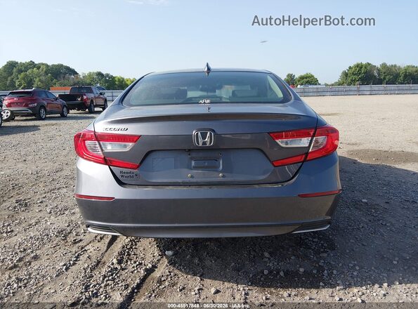 1HGCV1F48KA001992 2019 HONDA ACCORD Gray 