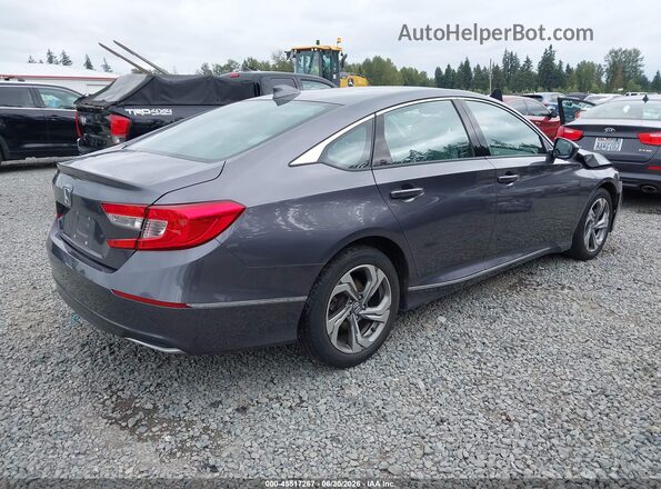 1HGCV1F48KA007372 2019 HONDA ACCORD Gray Tył prawy
