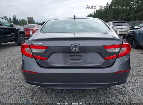1HGCV1F48KA007372 2019 HONDA ACCORD Gray 