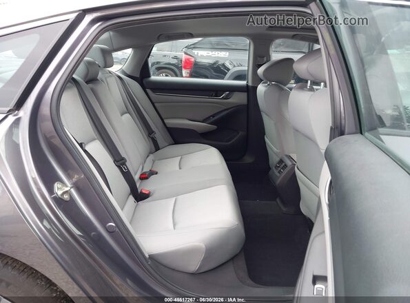 1HGCV1F48KA007372 2019 HONDA ACCORD Gray 