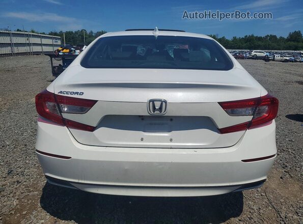 1HGCV1F48LA005977 2020 HONDA ACCORD White უკანა ხედი
