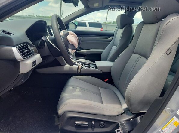 1HGCV1F48LA037862 2020 HONDA ACCORD Silver Vista interior delantera
