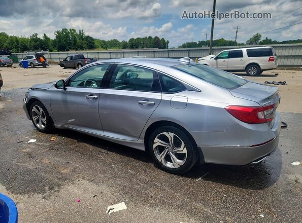 1HGCV1F48LA037862 2020 HONDA ACCORD Silver Trasero izquierdo