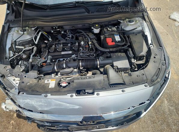 1HGCV1F48LA037862 2020 HONDA ACCORD Silver Vista interior trasera