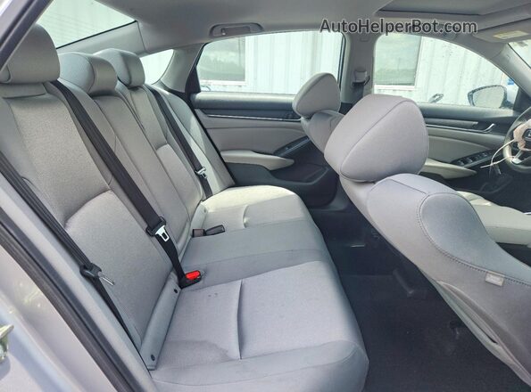 1HGCV1F48LA037862 2020 HONDA ACCORD Silver Vista de los asientos traseros