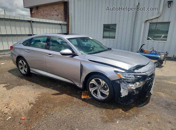 1HGCV1F48LA037862 2020 HONDA ACCORD Silver Delantero derecho