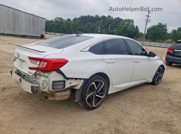 1HGCV1F48NA004881 2022 HONDA ACCORD Белый Задняя правая четверть