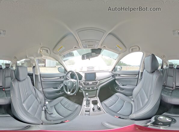 1HGCV1F48NA004881 2022 HONDA ACCORD Белый Вид наклейки с VIN-кодом