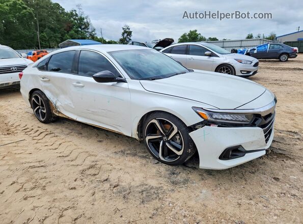 1HGCV1F48NA044426 2022 HONDA ACCORD White Delantero derecho