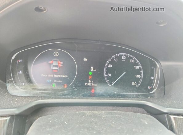 1HGCV1F48NA044426 2022 HONDA ACCORD White Vista del cuadro de instrumentos