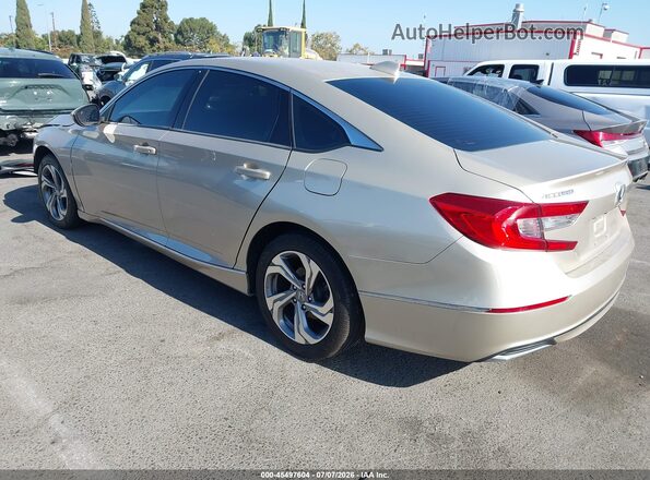 1HGCV1F49JA026916 2018 HONDA ACCORD Beige Tył lewy