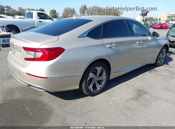 1HGCV1F49JA026916 2018 HONDA ACCORD Beige Tył prawy
