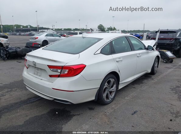 1HGCV1F49JA104868 2018 HONDA ACCORD White უკანა მარჯვენა