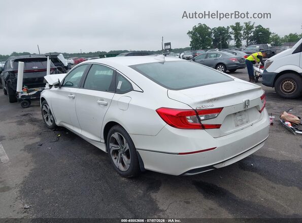 1HGCV1F49JA104868 2018 HONDA ACCORD White უკანა მარცხენა