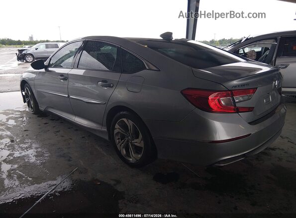 1HGCV1F49JA173494 2018 HONDA ACCORD Gray Tył lewy