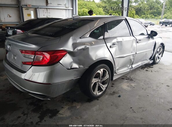 1HGCV1F49JA173494 2018 HONDA ACCORD Gray Tył prawy