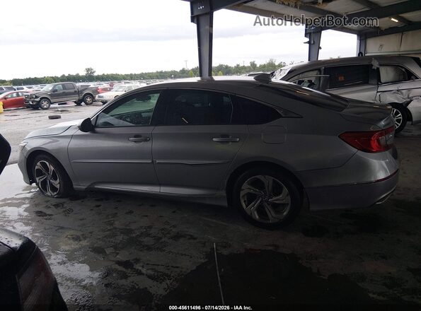 1HGCV1F49JA173494 2018 HONDA ACCORD Gray Widok wnętrza 360 stopni